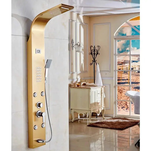 Colonne de douche hydromassage avec afficheur