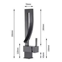 Robinet vasque noir