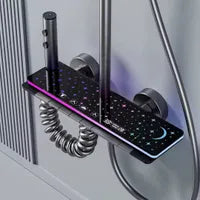 Colonne de douche a effet pluie 🌧️ led de luxe moderne pour salle de bain