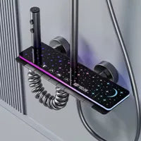 Colonne de douche a effet pluie 🌧️ led de luxe moderne pour salle de bain