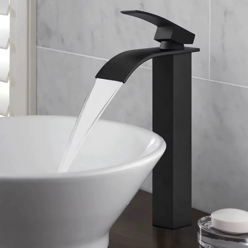 Robinet vasque noir